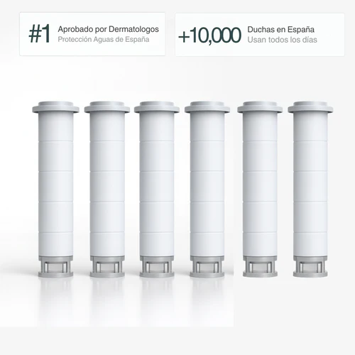 AquaPure™ – Filtros de recambio para mango de ducha